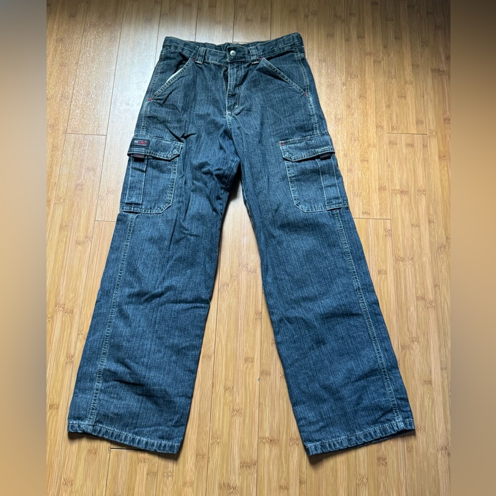 Men's Blue Cargo Pants